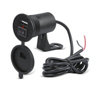 12V Steckdose FüR Kawasaki Ninja 1000 Sx / H2 Sx Lumitecs Usb US4