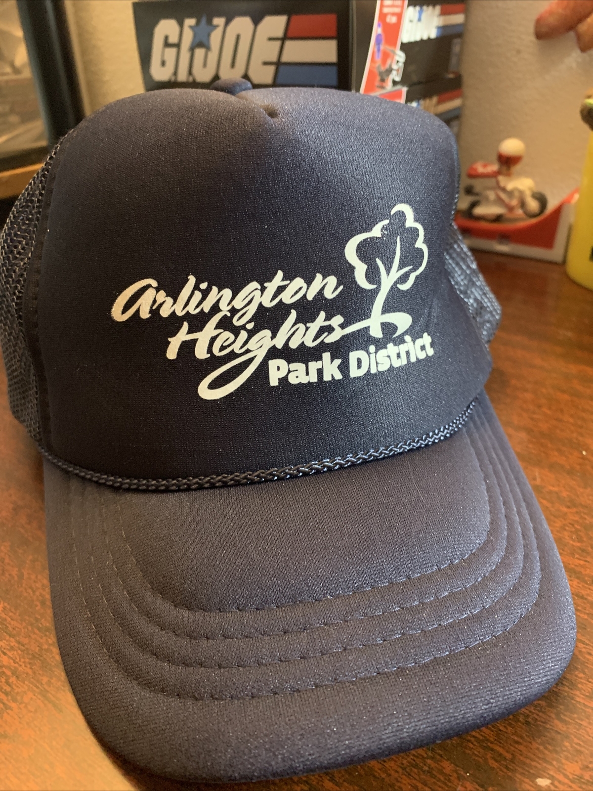 Arlington Heights Park District Otto trucker hat, snapback adjustable, youth L