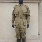 U.S.WW2 WWII SOLIDER M42 MILITARY PARATROOPER UNIFORM COMBAT AMERICAN L