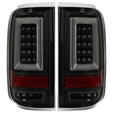 Smoke Ford F150 LOBO 2004-2008 Full LED Tube Tail Lights Brake Lamps Left+Right