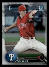 2016 Bowman Draft #BDC-5 Kevin Gowdy Rookie Chrome Refractor Phillies