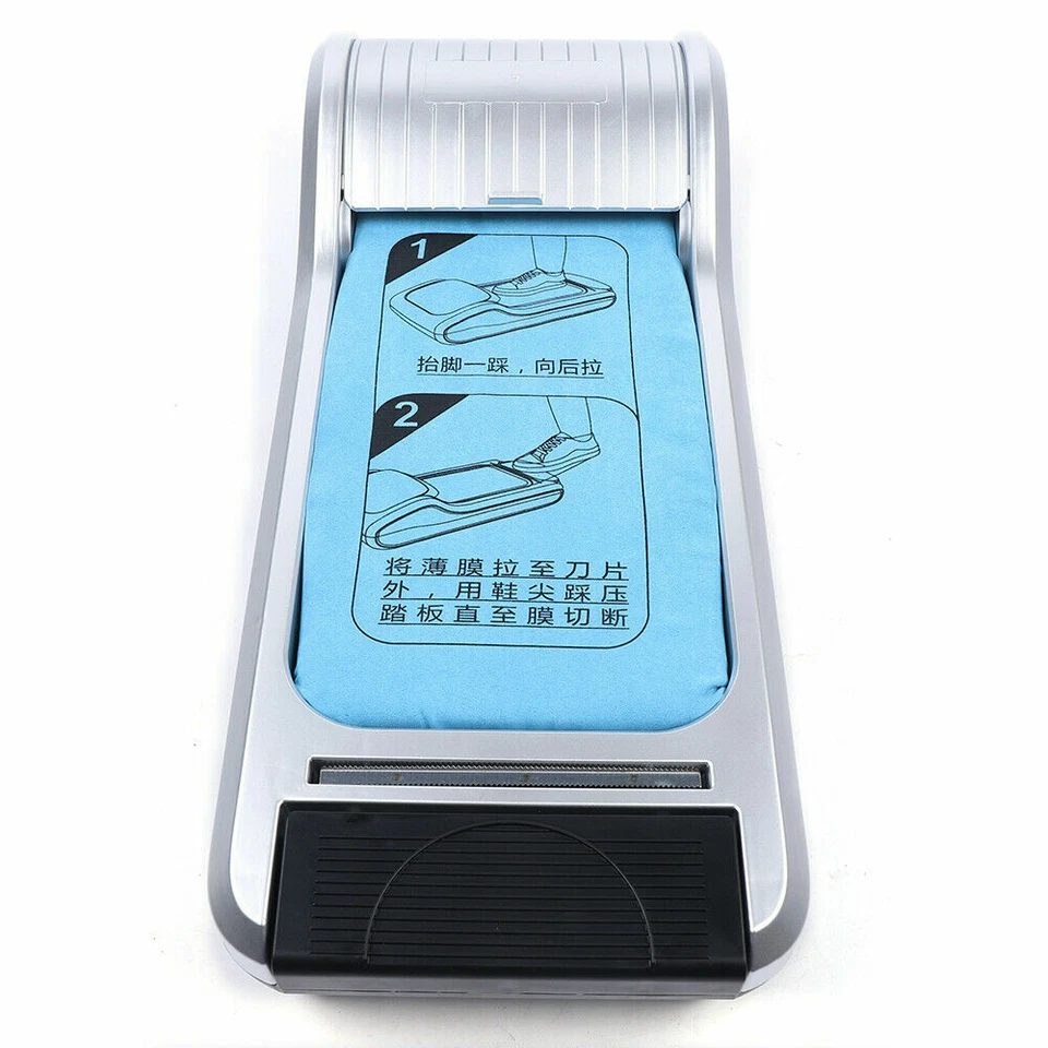 Household Automatic Shoe Cover Dispenser Machine +600 Disposable Shoe Films - Image 3 of 4