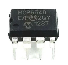 2PCS Microchip MCP6548-E/P MCP6548 Open-Drain O/P Sub-Microamp Comparator New IC