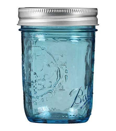 Small Glass Mason Jars, 8 oz Glass Jar with Lid 30 Pack,Half Pint