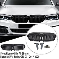 For BMW G30 G31 2017~2020 Front Radiator Grille Active Air Shutter