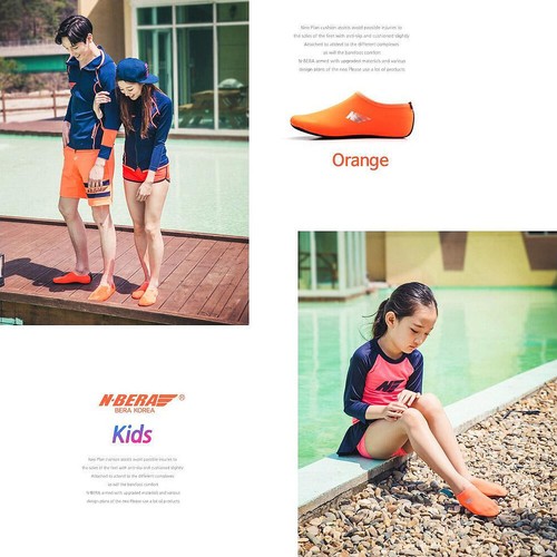 N-BERA Corea Familia Aqua Agua Zapatos Piel Exterior Valle Playa Ocio Deportes - Imagen 9 de 14