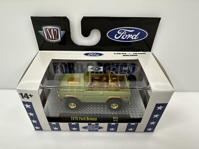 Rare M2 Machines 1976 Ford Bronco Chase Green 1/750