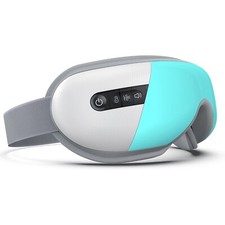 Eye Massager with Heat, Face Massager for Migraines with Compression, Vibration