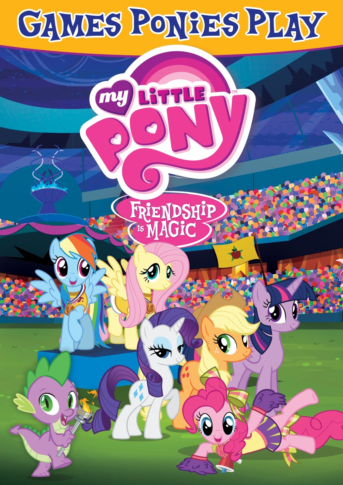 My Little Pony Friendship Is Magic: Games Ponies Play (DVD) Ashleigh Ball