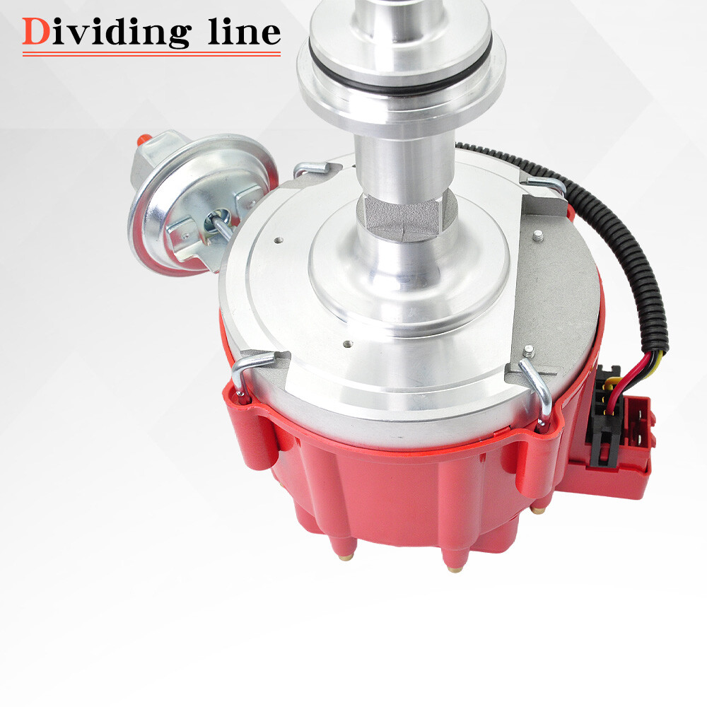 HEI Distributor&Spark Plug Wires& Free Pigtail Wire Harness FOR