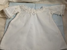 American Girl Doll Pleasant Co. Felicity Night Shift Gown White Lace Trim 1993