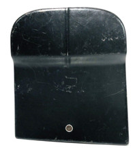 1965-1967 Chevrolet Corvette C2 Rear Bucket Seat Back Cover Black Oem 3863442