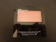 Revlon Powder Blush - RACY ROSE  # 008  - One Brand New / Sealed Compact