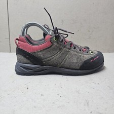 MAMMUT RAICHLE WALL LOW WOMEN'S LEATHER SUEDE GREY/PINK/BLACK UK4 EU36