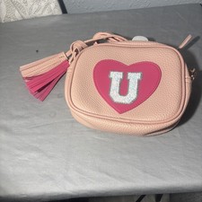 Personalized Toddler Purse for Girls 2  10, Cute Little Girl Purse With Letter U