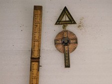 Old 1955 Knights Templar Fraternal Superior Commandery Medal