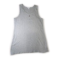 Tommy Hilfiger Micro Flag Logo Women's Tank Top Dress Size L