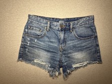 BDG. medium wash cutoff shorts. 27 waist. Mid Rise Freja