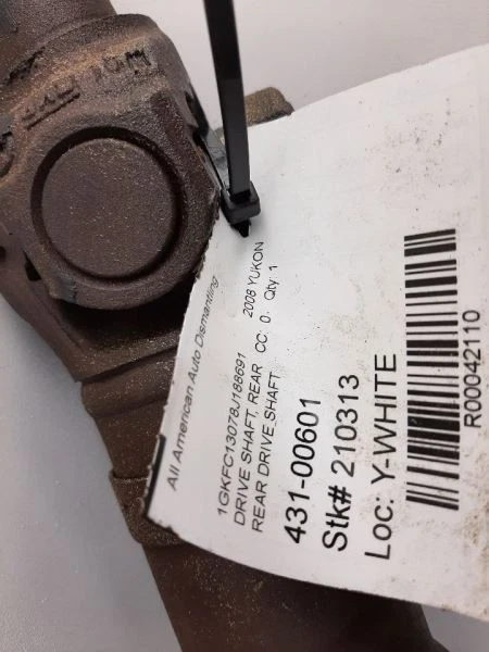 Rear Drive Shaft 2WD Without Hybrid Option 07-08 CHEVROLET TAHOE 15916624 - Image 3 of 4