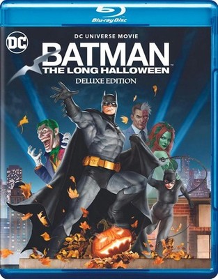Batman The Long Halloween - Deluxe Edition Blu-ray Jensen Ackles NEW