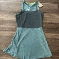 NEW Nike Court SLAM Dri-Fit Tennis Dress FZ6463-379 Size M