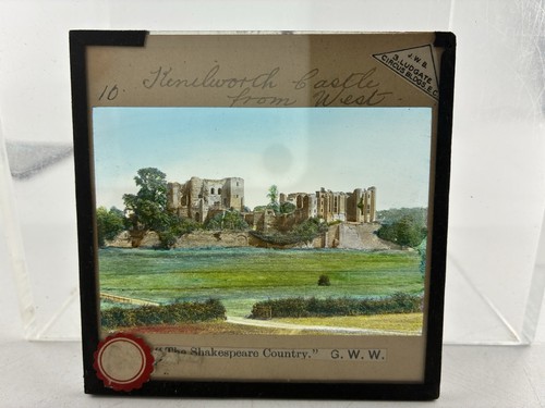 6 Antique / Vintage Magic Lantern Slides, Variety - Afbeelding 8 van 11