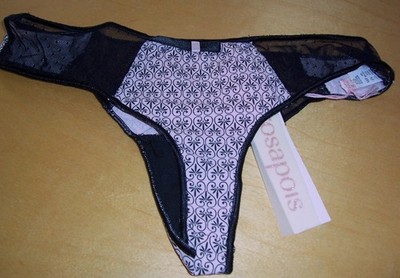 String neu von Rosapois in rosa & schwarz Gr. Xsmall jetzt reduziert