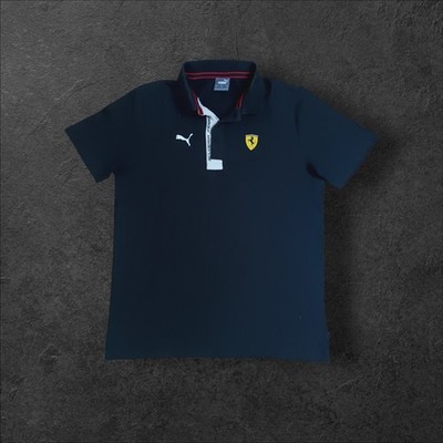 PUMA Scuderia Ferrari Polo Team Shirt, Santander, Formel 1, Größe S