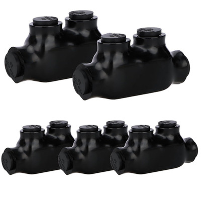5PCS Insulated In-Line Splice Connector Wire Connectors Multi Cable Connector, 2