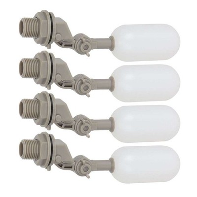 Float Water Shut Off Valve Auto Fill Tank Leveler Aquarium Pond Fish Tanks Pools