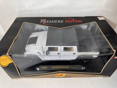 Maisto Hummer H1 Soft Top White 1:18 Diecast NEW NIB (READ) | eBay