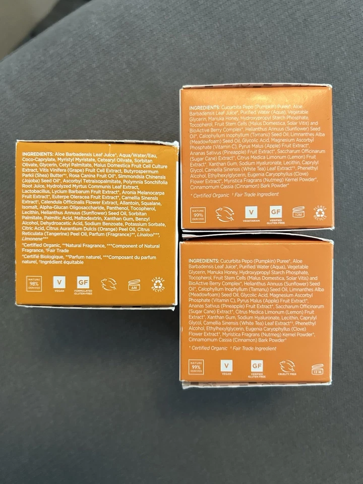 Andalou, 2 x Glycolic Beauty Maß, Pumpkin Honey, 50g + 1x Renewal Cream, 50g - Bild 4 von 4