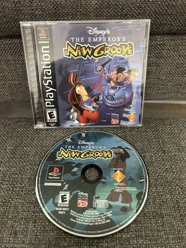 Disney's The Emperor's New Groove PS1 PlayStation 1 Complete CIB