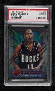 1994-95 Topps Finest Glenn Robinson #166 PSA 9 MINT Rookie RC