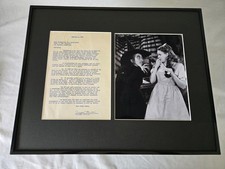 Margaret Hamilton Signed 20th Century Fox Contract Wicked Witch Wizard of Oz