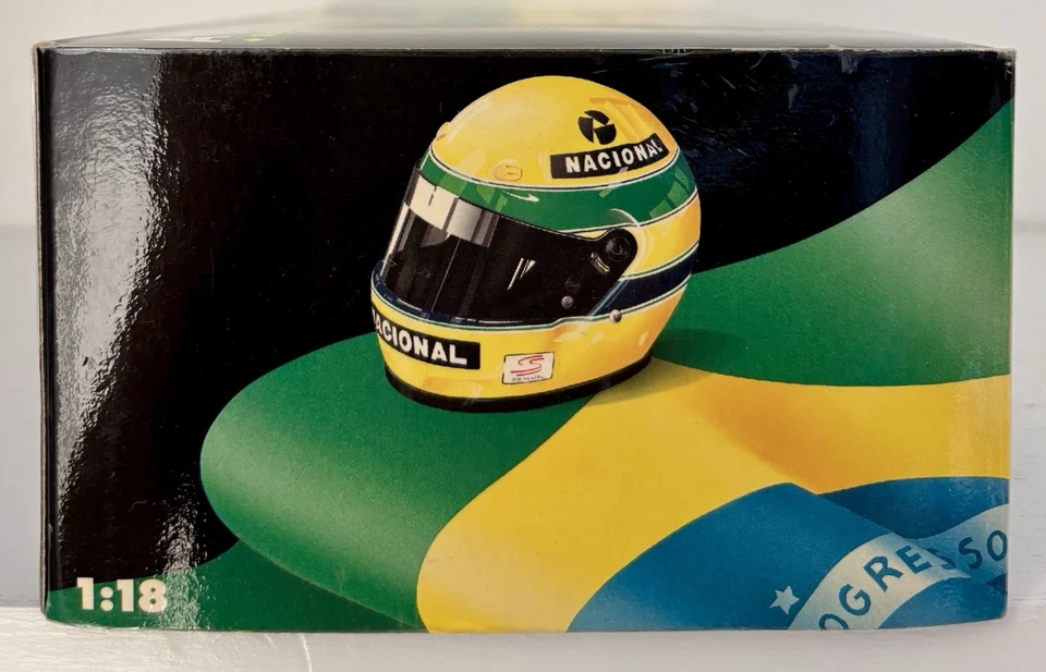 Minichamps Ayrton Senna Collection 1:18 1987 Lotus Honda 99T   - Image 4 of 4
