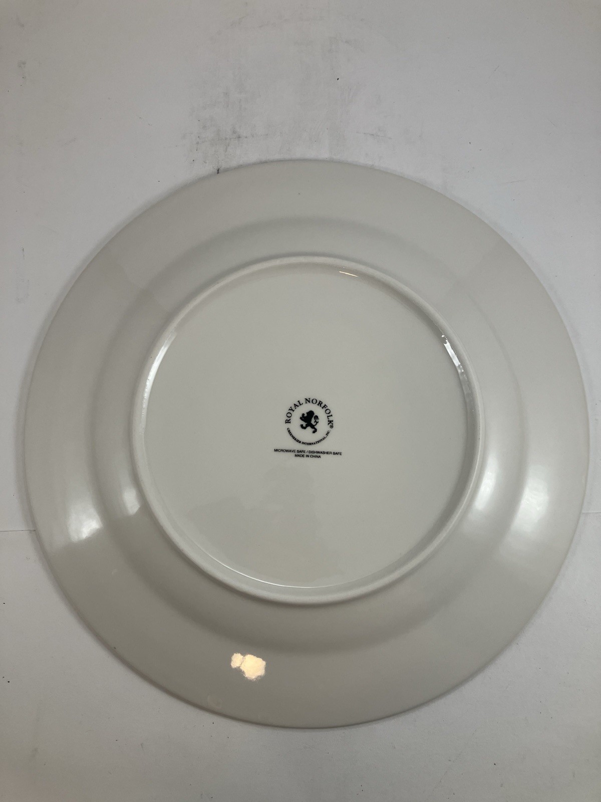 Royal Norfolk Green Evergreen Trees Dinner Plates 10 1/2" [Set of 5]