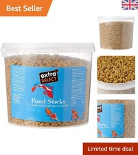 5L Pond Fish Food Tub with Spirulina - Complete Diet for All Fish Breeds