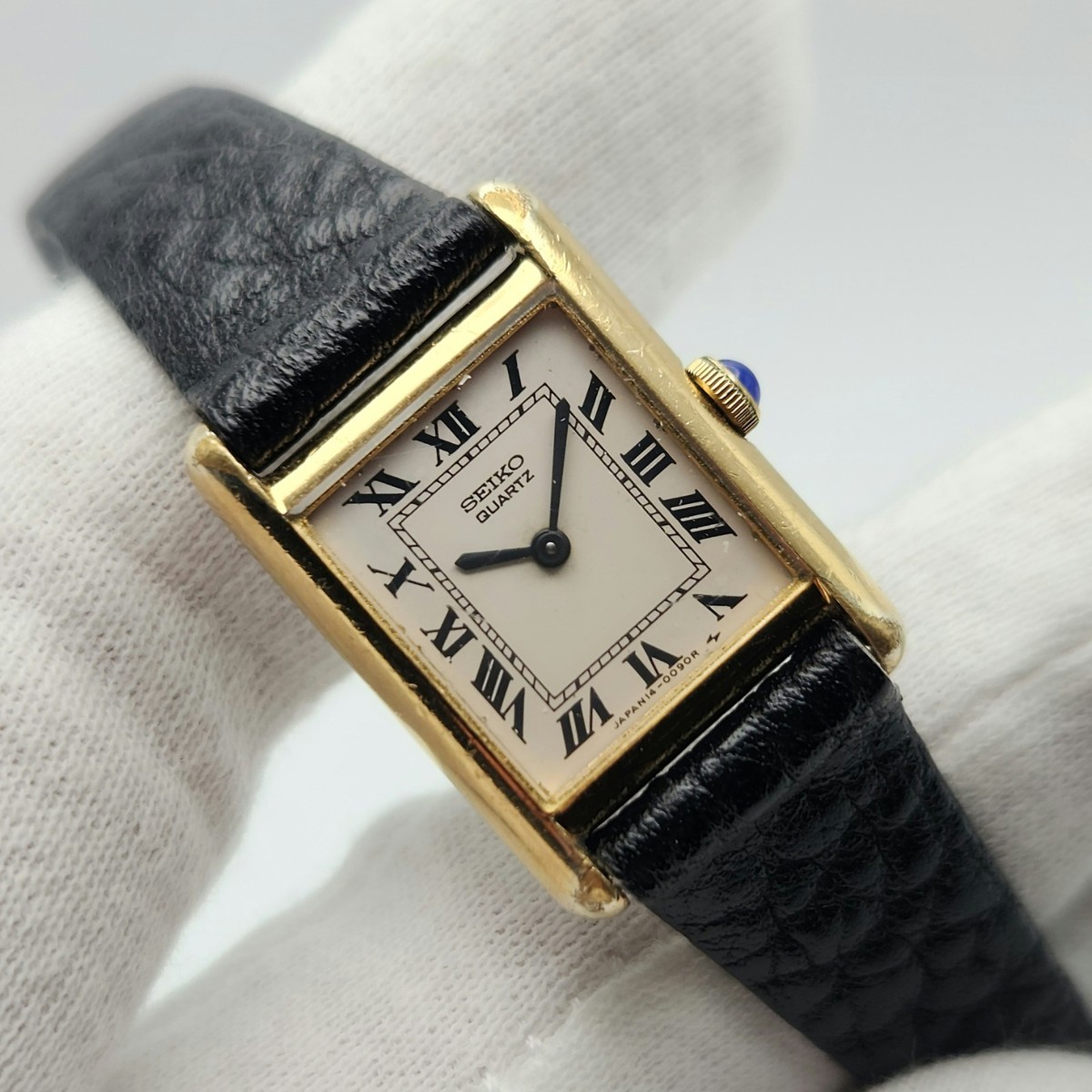 Vintage Seiko tank watch 腕時計 タンク サントス Vintage Seiko Tank 