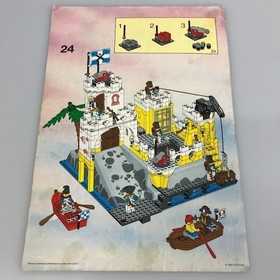 LEGO 6276 Eldorado Fortress Pirates 1989 Missing without Box