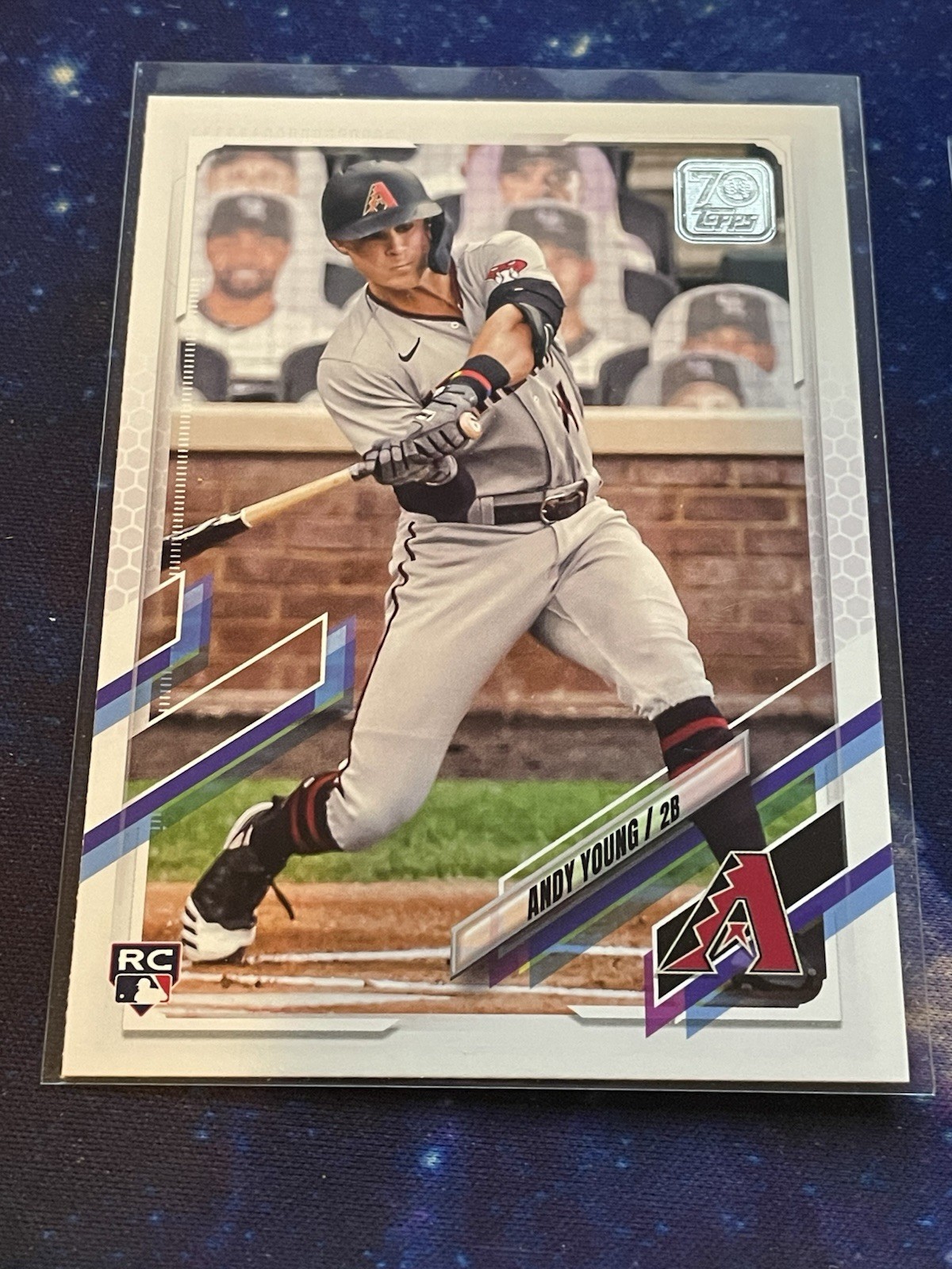 2021 Topps #499 Andy Young 70th Anniversary Celebration