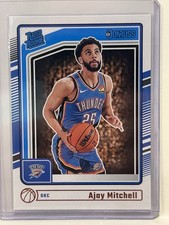 2024-25 Panini Donruss - Rated Rookie Ajay Mitchell #218 (RC)