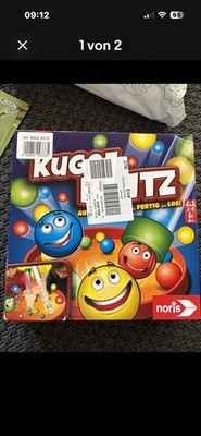 Noris Spiel Kugel Blitz   Neu Nur Einmal Geöffnet