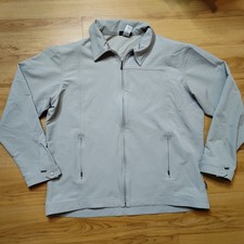 Patagonia Soft Shell Jacket Size XL Men s Gray Beige Full Zip