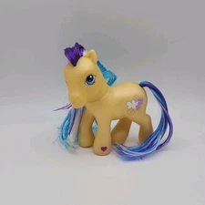 My Little Pony G3 2005 Yellow Lavander Cloud Silky Hair 