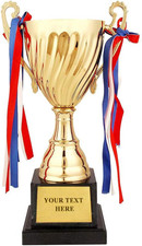 Trophy Cup - Large Trophy,Gold Award for Sports,Tournaments,Competitions,Soccer