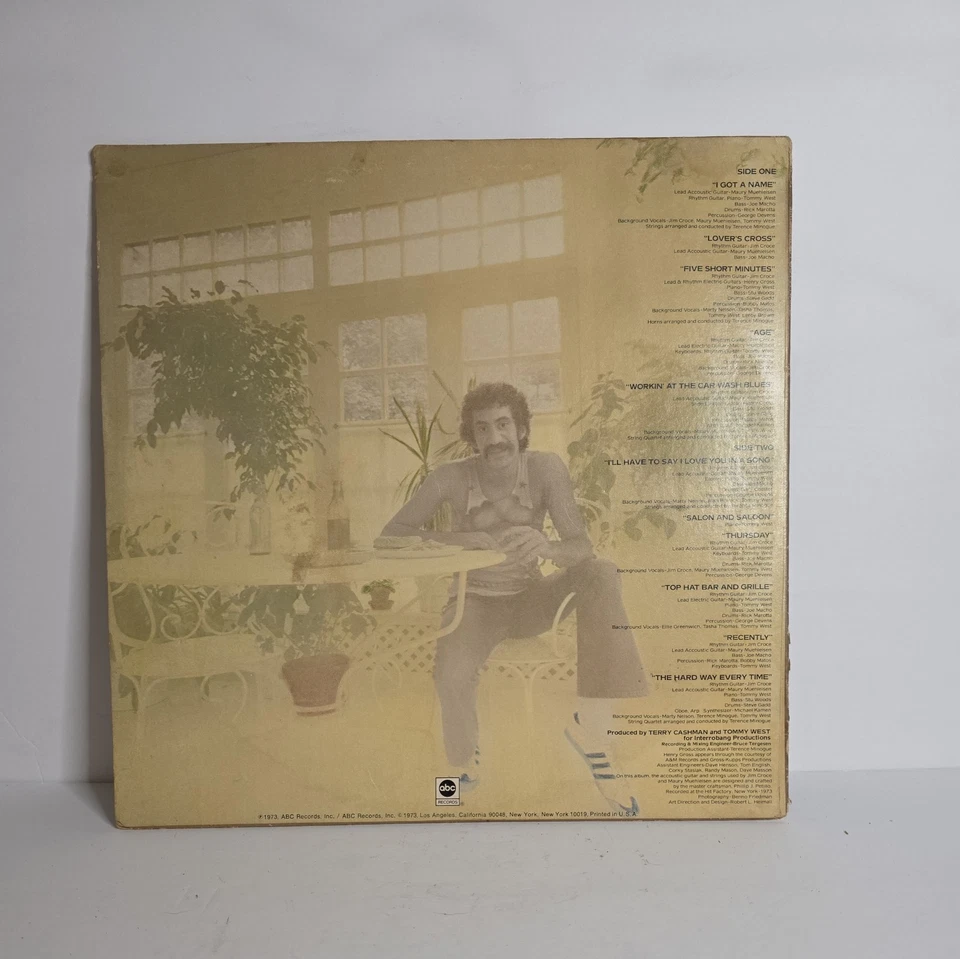 Jim Croce - I Got A Name - ABC Records Pressing ABCX-797 - Изображение 2 из 4