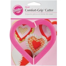 Wilton Comfort Grip Cookie Cutter Large Heart 4"