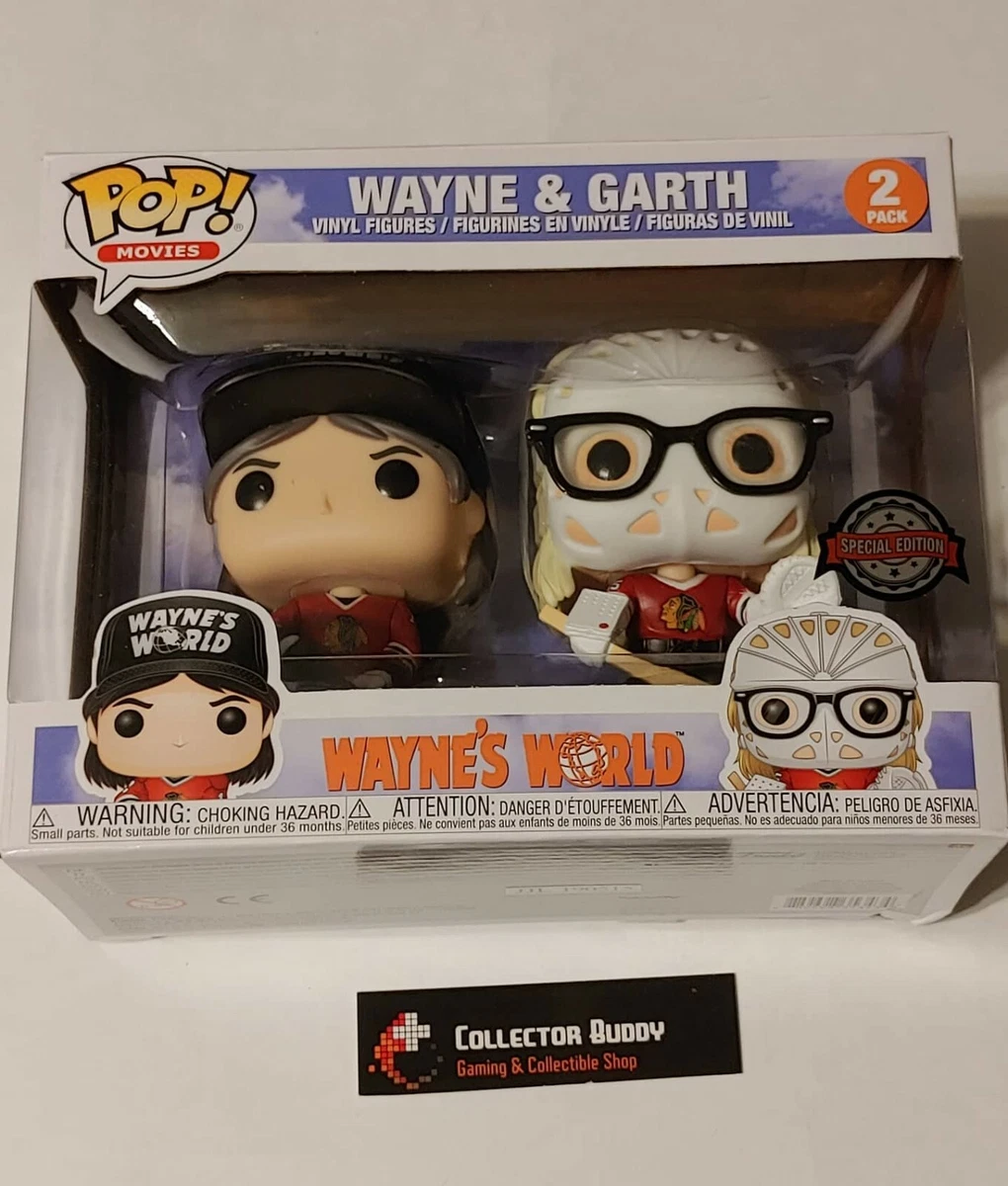 Funko Pop Movies Wayne s World Wayne Garth 2 Pack Pop Special