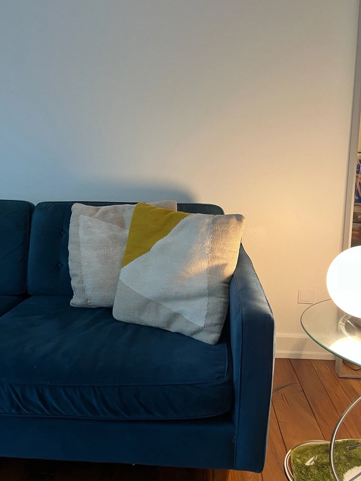 West Elm双人沙发76英寸(含枕头) — 第 2/3 张图片